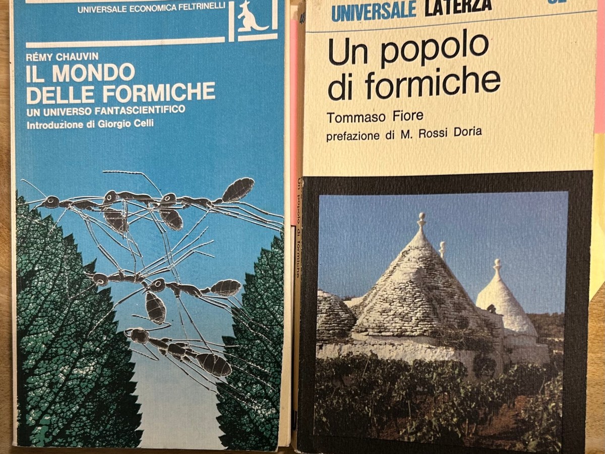 Leggendo Tommaso Fiore, Un popolo di formiche, Laterza 1951,&nbsp;1978