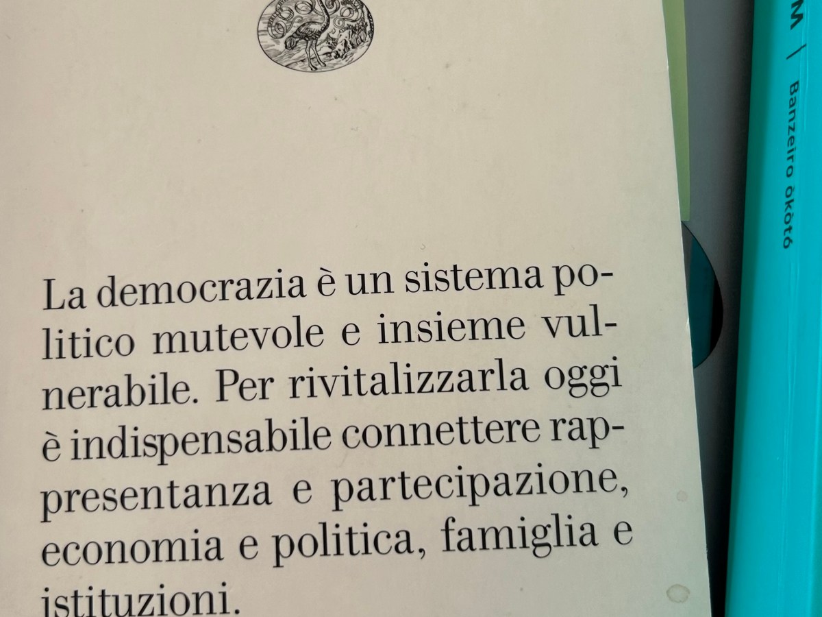 Leggendo Paul Ginsborg, La democrazia che non c’è, Einaudi 2006 